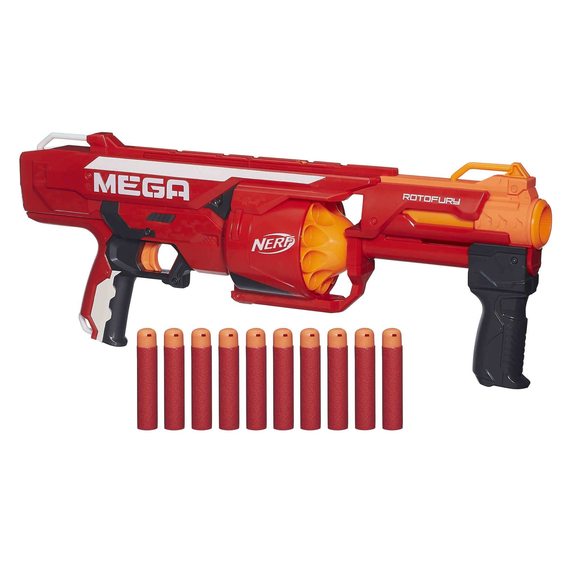 NERF メガ ロトフューリー Amazon.co.jp: Nerf N-Strike メガシリーズ RotoFury ブラスター